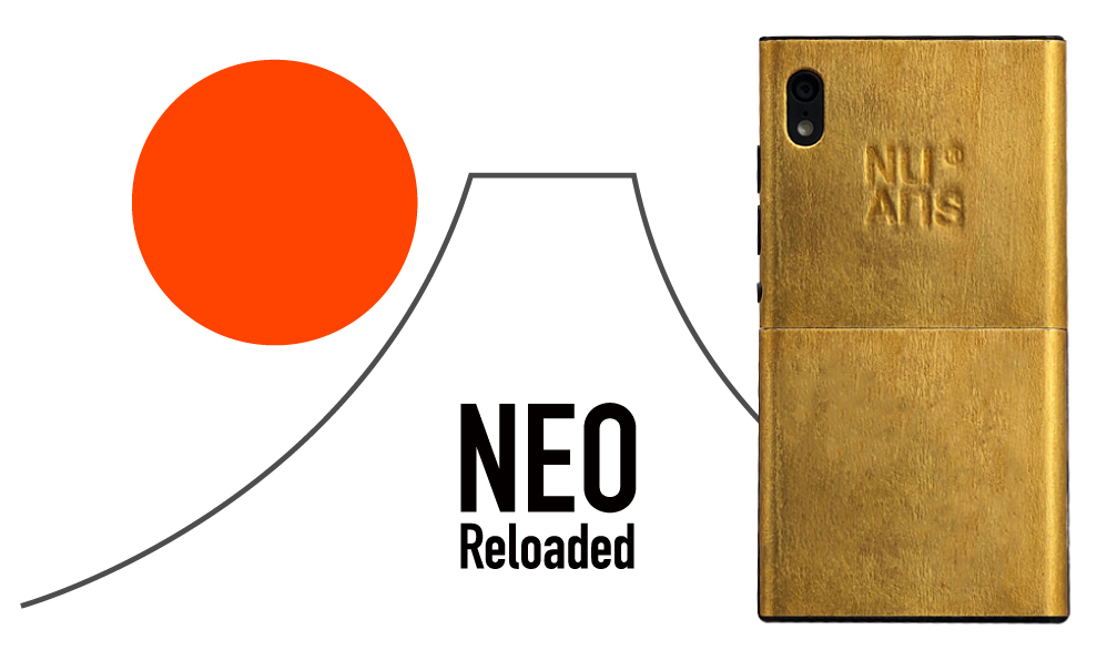 NuAns NEO用 純金箔TWOTONE カバーを発売